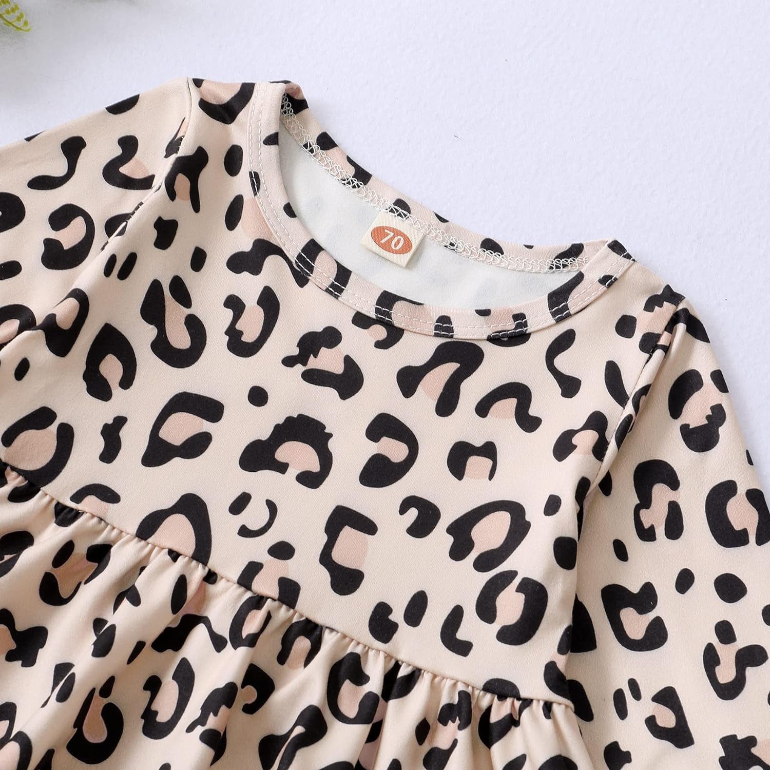 Infant Toddler Baby Girl Clothes Denim Jeans Outfits 2PCS Ruffle Floral Top + Ripped Denim Girls Pants Set 6M-4T